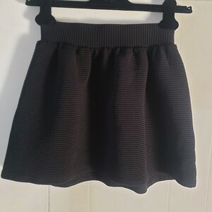 Cooperative Urban Outfitters Texture Stripe Black Mini skirt